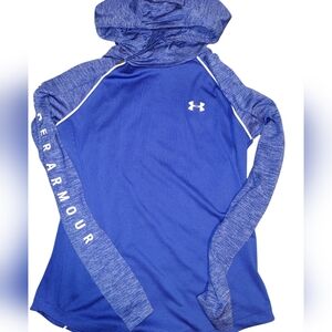 UNDER ARMOUR HOODED ATHLETIC TOP SIZE XS
